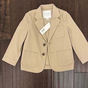 NWT Janie and Jack Toddler Boys Tan Blazer Jacket